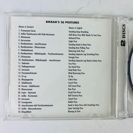 Bikram Choudhury D. L. Roy – Bikram's Beginning Yoga Class 2x CD ~RARE~