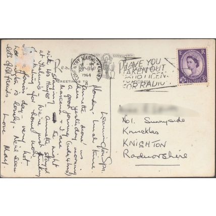 The Parade, Leamington Spa, Warwickshire, 1964 - Busst RP Postcard