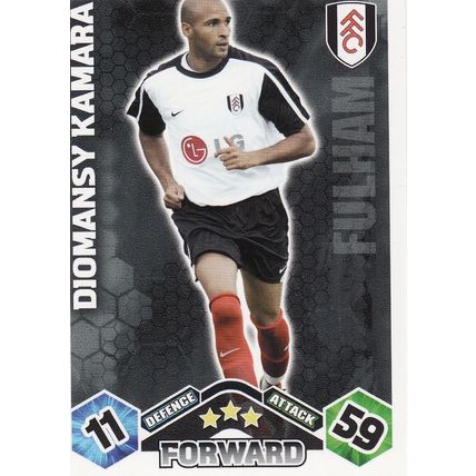 Match Attax 2009/2010 Diomansy Kamara Fulham