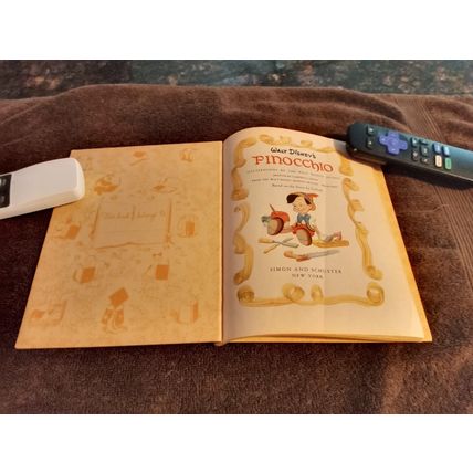 Little Golden Book Walt Disney's Pinocchio By Campbell Grant (G) Edition 1950