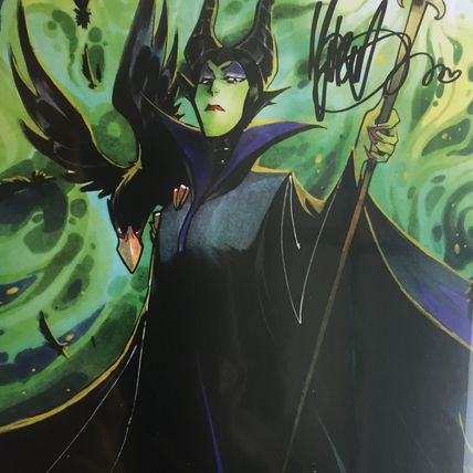 2023 Dynamite Comics Disney Villains Maleficent Mirka Andolfo Variant #1 Signed
