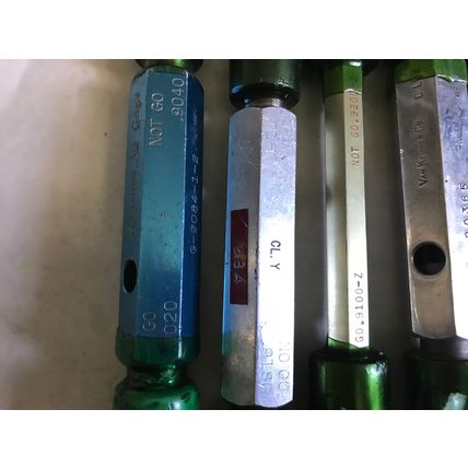 LOT PLUG GAGE GO NOGO .9020,9040,9100-Z,9200,9160,9180,900,905  ,953,958,ES