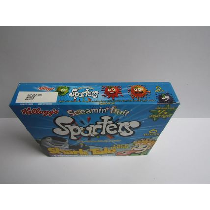 Kelloggs 2004 Spurters Fruit Snacks Shark Tale Box (Empty)