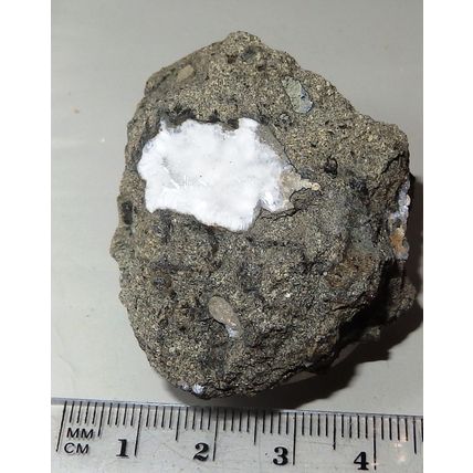 Natrolite - Ardglen, NSW, Australia Mineral - 45x42mm 54g #eb009