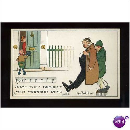 GEO BELCHER Tuck Comic Postcard (6091)
