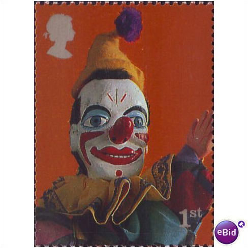 Great Britain 2001 Punch & Judy 1st Clown Unmounted Mint NHM SG2225 Sc1986 stamp
