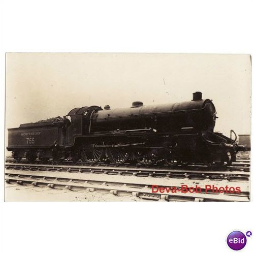 Railway Photo SR King Arthur 755 The Red Knight Southern 4-6-0 Loco