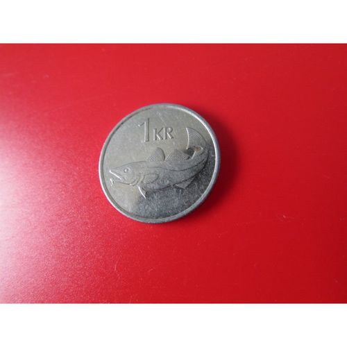 1991 ICELAND ONE KRONA FREE POST. Q