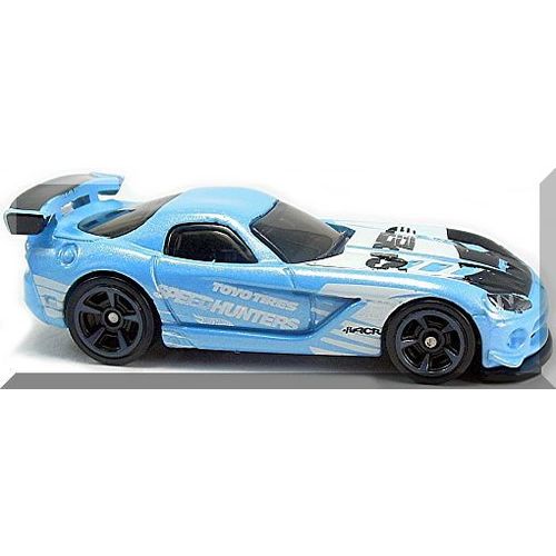 Hot Wheels - Dodge Viper SRT10 ACR: Night Burnerz #8/10 - #47/365 (2017) *Blue*