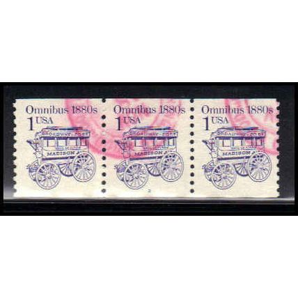 Used 2225b 1c Omnibus Very Fine PNC 2/3 PA2733