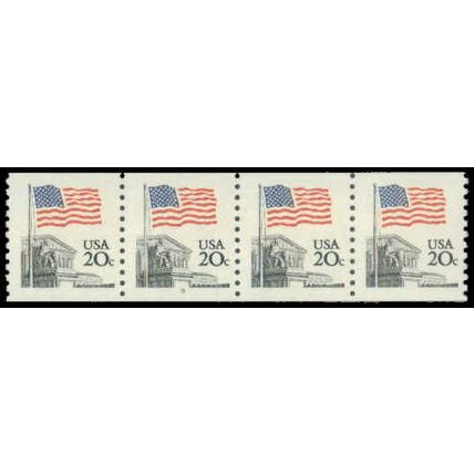 1895a 20c U.S. Flag Fine MNH SG PNC 9/4 G0839