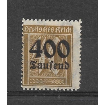 Germany.SG309 400T on 40pf Brown.Mounted Mint.Nov21