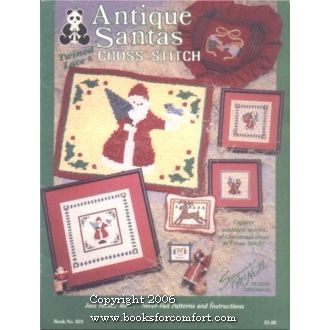 Antique Santas Cross Stitch Book No 029