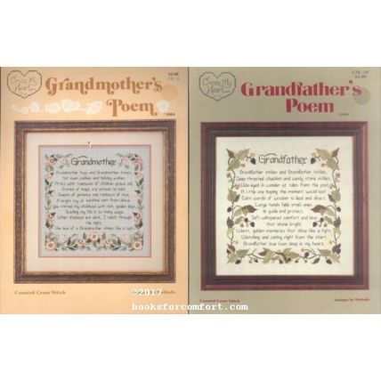 Grandmothers Poem CSL-15 AND Grandfathers Poem CSL-19 2 Leaflets