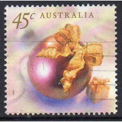Australia 1999 Personal Greetings - Christmas Decoration 45c Used