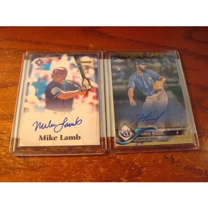 1994-2022, 8-Autographed Baseball Cards, Rc's/Colors/Variations, Check Scans
