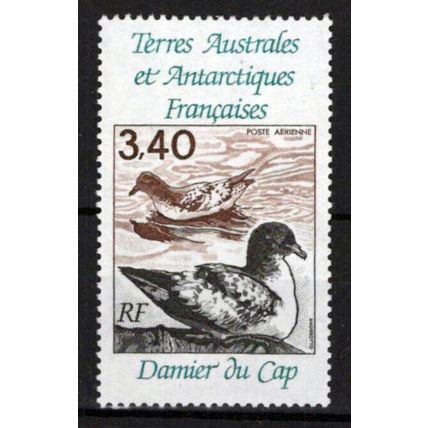 FSAT TAAF C118 MNH Cape Petrel Bird ZAYIX FSA-S0243