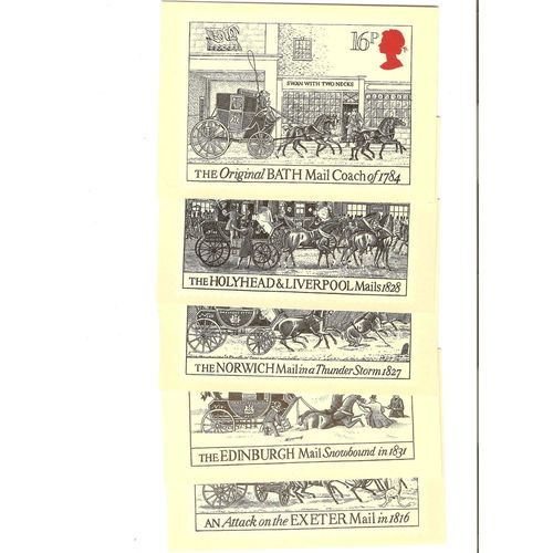 PHQ cards x 5 mint set Mail Coaches