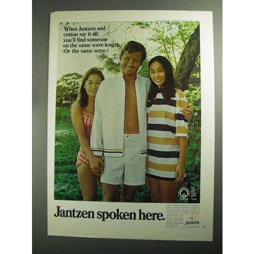 1968 Jantzen Fashion Ad - Corky Carroll