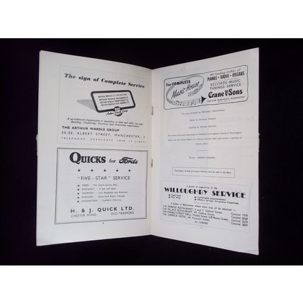 The Seventh Veil by Muriel and Sydney Box - 1951 Theatre Programme