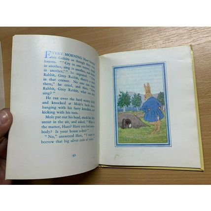 1975 ALISON UTTLEY "LITTLE GREY RABBIT'S PARTY" SMALL ILLUSTRATED HB BOOK (P3)