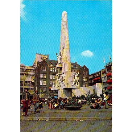 Amsterdam National Monument Netherlands Postcard unused VGC