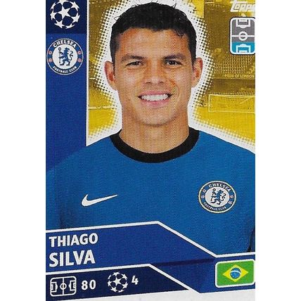 Topps UEFA Champions League 2020/21 Stickers: CHE5 - Silva (Thiago)