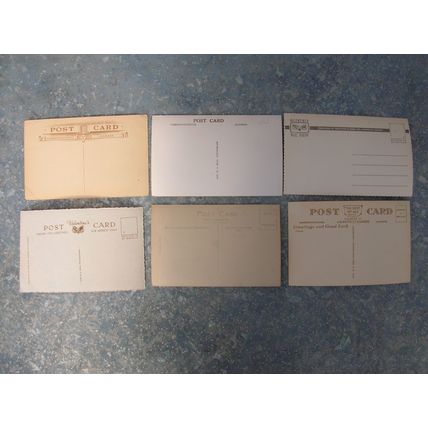 6 old Scottish (Scotland) Postcards – Trossachs, John O’Groats, Moffat, Nairn.