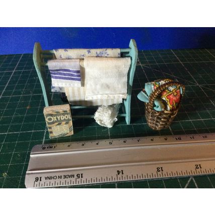 Clothes Horse with Washing & Accessories