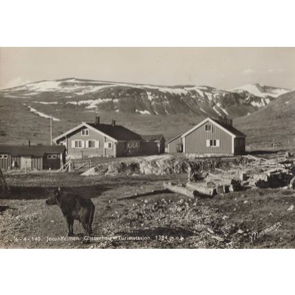 Jotunheimen Glitterheim Turiststatjon Norway RPC Postcard