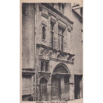 Orleans Maison De Le Coquille Renaissance Architecture Antique French Postcard