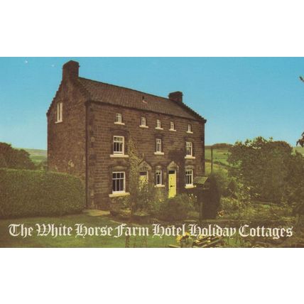 The White Horse Farm Hotel Rosedale Abbey Yorkshire Card