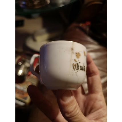Little Victorian Think Of Me Cup and saucer
