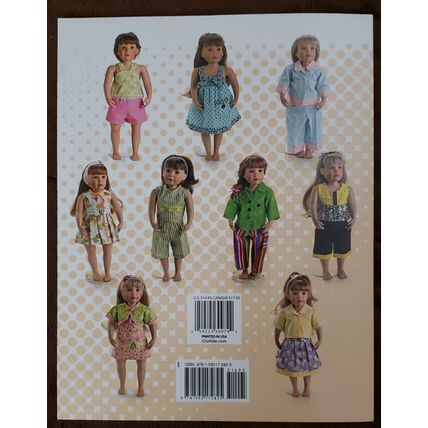 Love to Dress Up 18" Doll Clothes by Lorine Mason (2009, Used Sewing Book)
