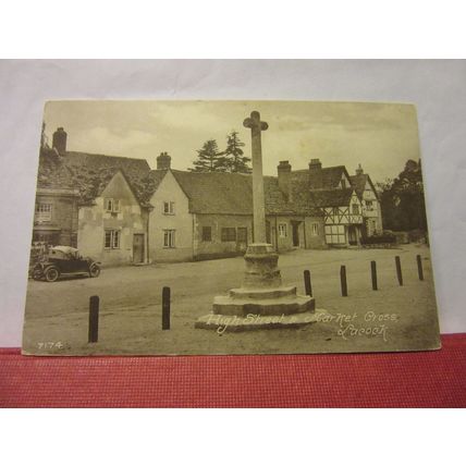 MARKET CROSS, LACOCK, CHIPPENHAM, WILTSHIRE. unused postcard C J Butler =