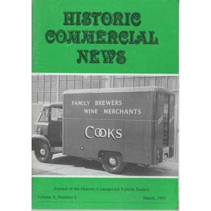 Historic Commercial News, Volume 8 No. 2 March 1993