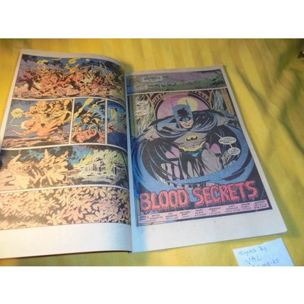DETECTIVE COMICS ANNUAL # 2 * Autographed by Val Semeiks * DC Comics * 1989!! 20