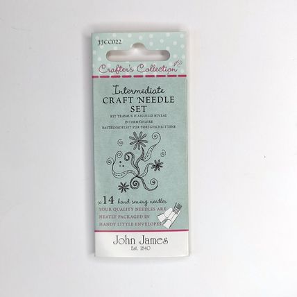 John James Crafters Collection Hand Sewing Needles Beading Quilting Knitters JJ4