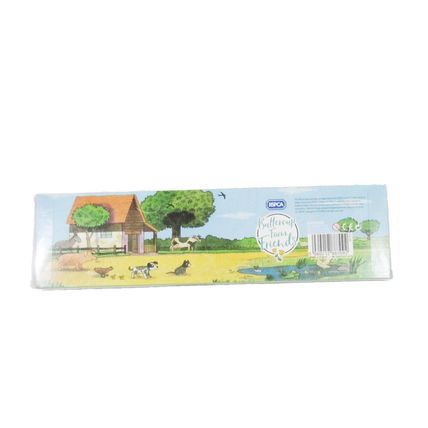 Eraser Set Farmyard Animals Butter Cup Farm 4 Earners RSPCA Dog Cat Cow Pig K52