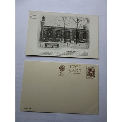 11 x TOWER OF LONDON. unused antique postcards. by Gale & Polden all vgc. =