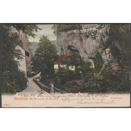 Einsiedelei St Verena, Solothurn, 1905 - AK