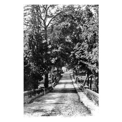 pu0280 - Crigglestone Bull Lane leading to High Street , Yorkshire - print 6x4