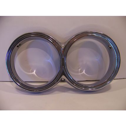 1963 64 CHRYSLER HEADLIGHT RINGS BEZELS NEWPORT NEW YORKER 300 #2276464 2276465
