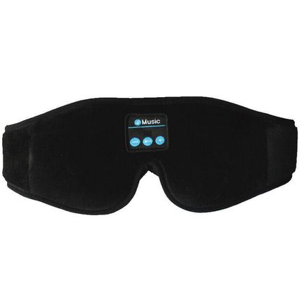Wireless Eye Mask Sleeping Mask with 5.0 Bluetooth Headphones Music Earphones