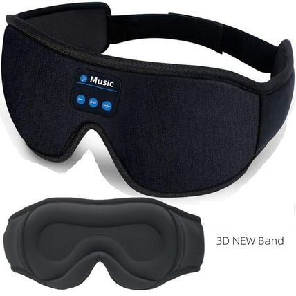Wireless Eye Mask Sleeping Mask with 5.0 Bluetooth Headphones Music Earphones