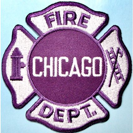 Chicago FD, Purple. 3.5". PP89.