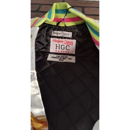 FRESH PRINCE Headgear Classics Streetwear White Jacket~Never Worn~ S L
