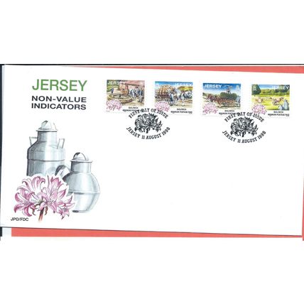 Jersey stamps. 1998 Days Gone By FDC (AJ199)