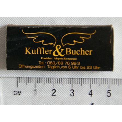 Matchbox - Kuffler & Bucher, Frankfurt Airport Restaurant - Spielen & Mehr