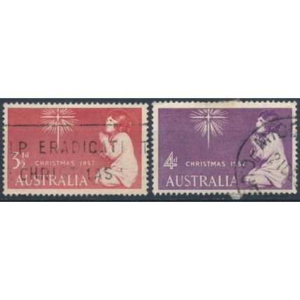 Christmas - Australia 1957 - FH - SG 298/9 (H)